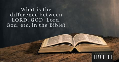 lord vs lord in the bible.